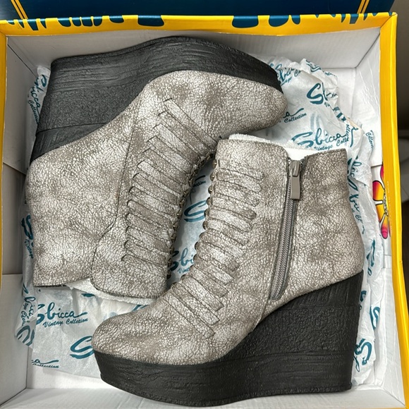 Sbicca Women’s platform boots new inbox, size 7 - Picture 4 of 5